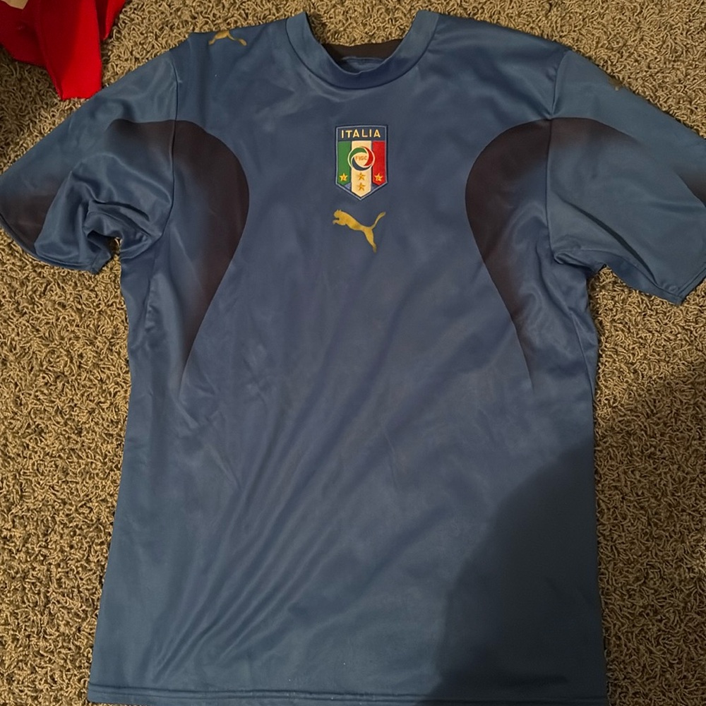 Puma Italy soccer jersey